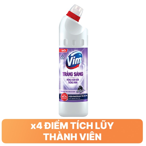 Gel tẩy nhà tắm VIM lavender 870ml