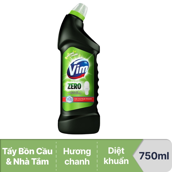 Tẩy bồn cầu VIM Zero chanh 750ml