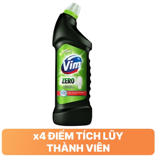 Tẩy bồn cầu VIM Zero chanh 750ml
