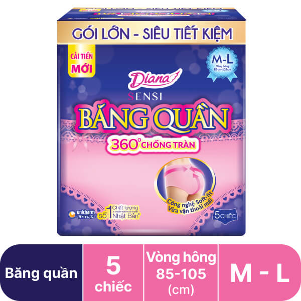Băng quần Diana 360 độ size M - L
