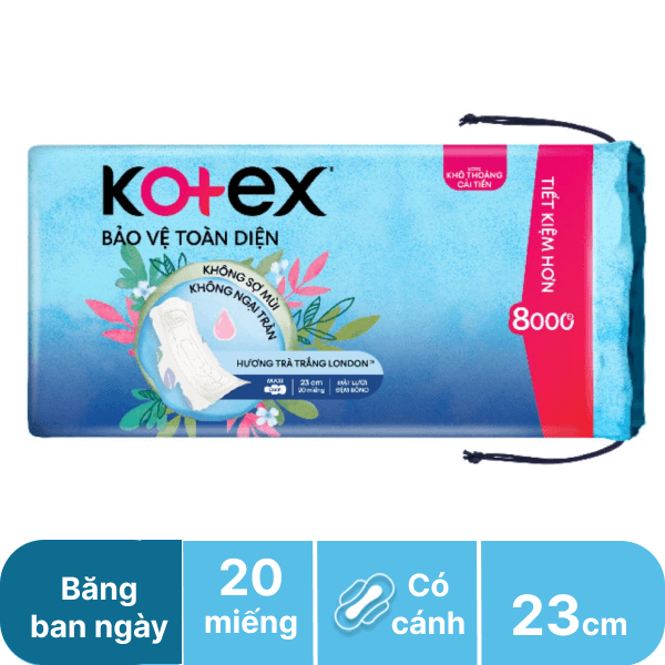 Băng ban ngày Kotex khô thoáng 23cm