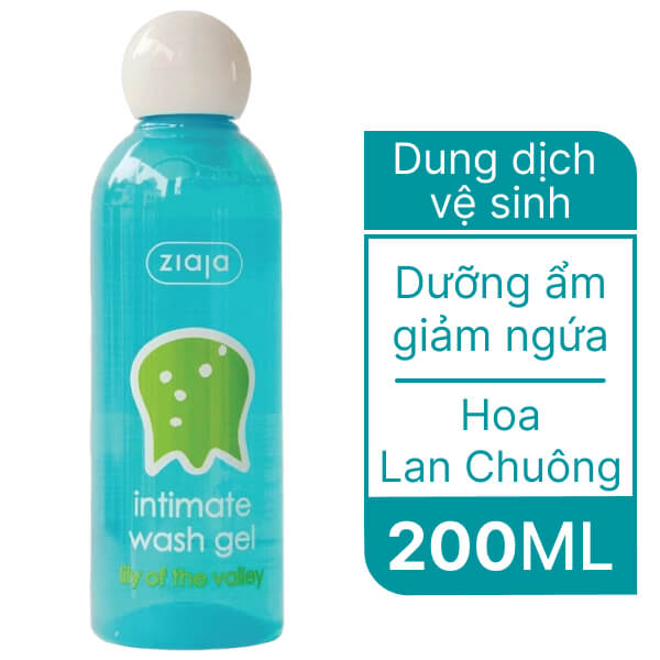 Gel vệ sinh Ziaja Intimate hoa lan chuông 200ml