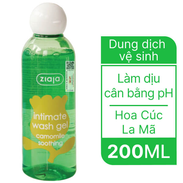 Gel vệ sinh Ziaja Imtimate Cúc la mã 200ml