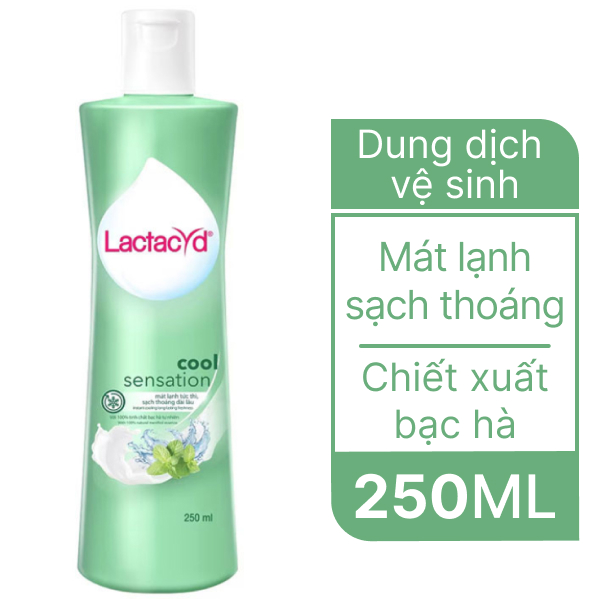 Dung dịch vệ sinh Lactacyd Cool Sensation 250ml