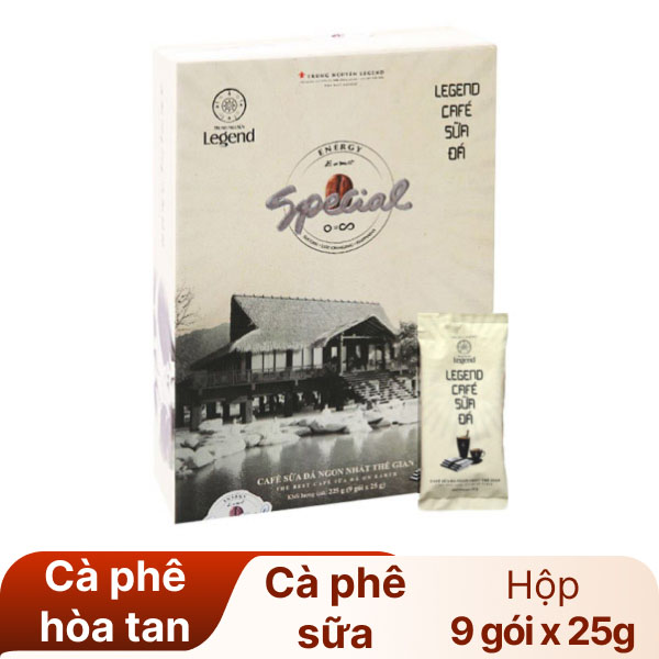 Cà phê sữa đá Trung Nguyên Legend 225g