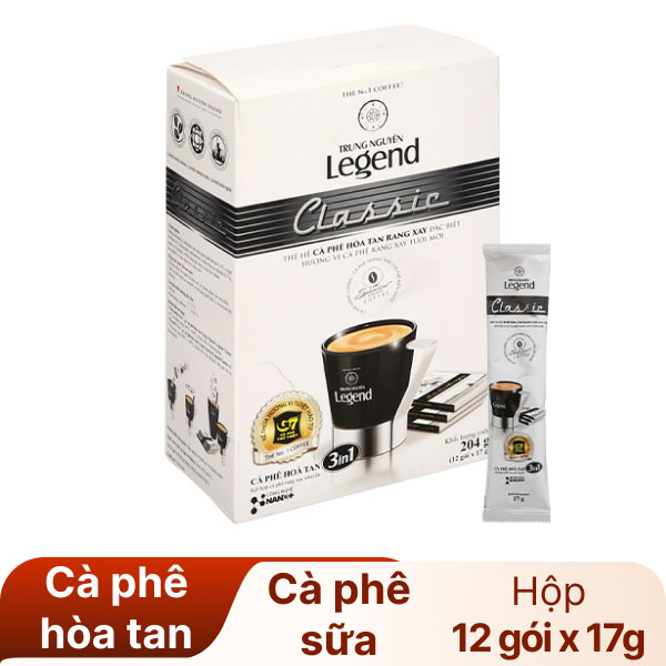 Cà phê Classic Trung Nguyên Legend 204g