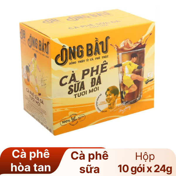 Cà phê sữa đá Ông Bầu 240g