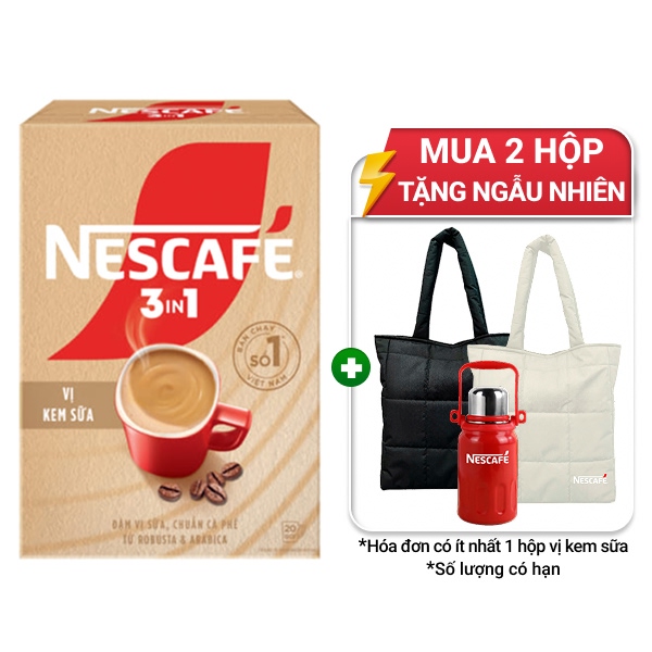 Cà phê kem sữa NesCafé 3 in 1 320g