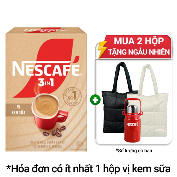 Cà phê kem sữa NesCafé 3 in 1 320g