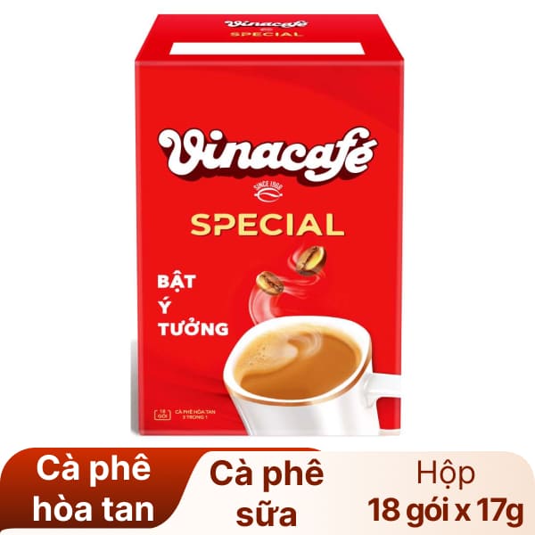Cà phê hòa tan VinaCafé Special 306g
