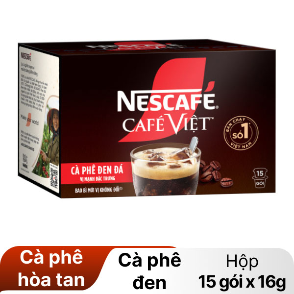 Cà phê đen đá NesCafé Café Việt 240g