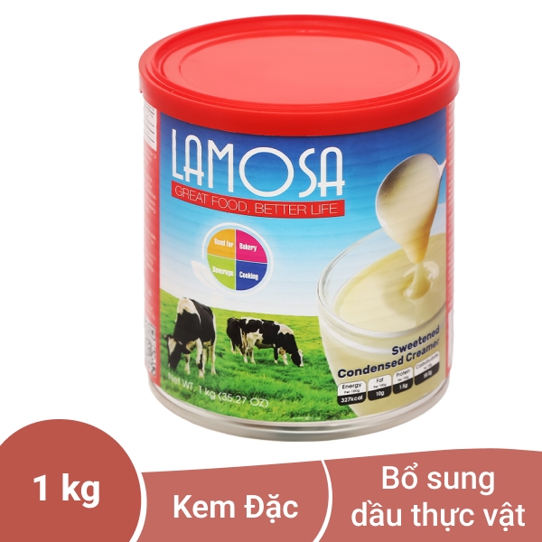 Kem đặc Lamosa lon 1kg
