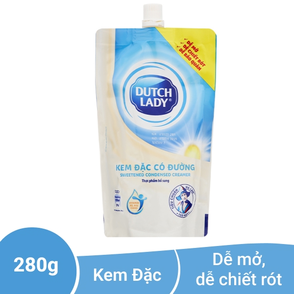 Kem đặc có đường Dutch Lady túi 280g