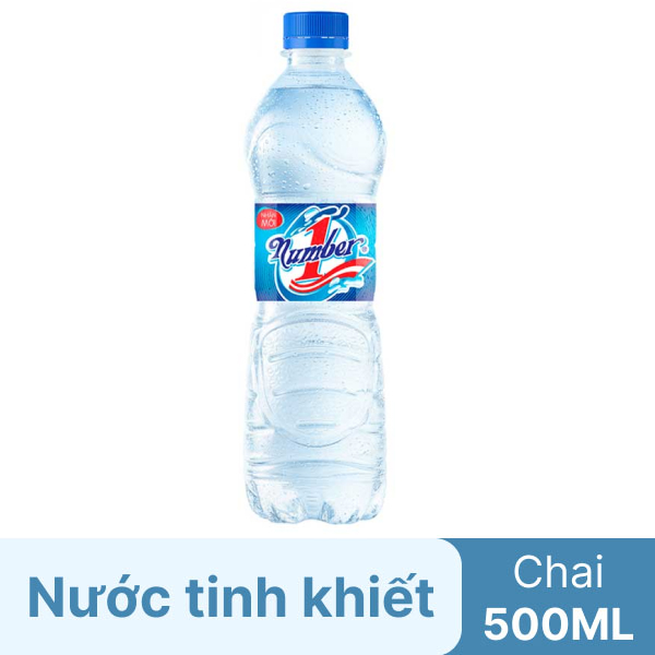 Nước tinh khiết Number1 500ml