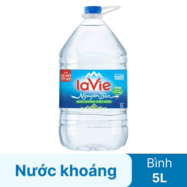 Nước khoáng La Vie 5 lít