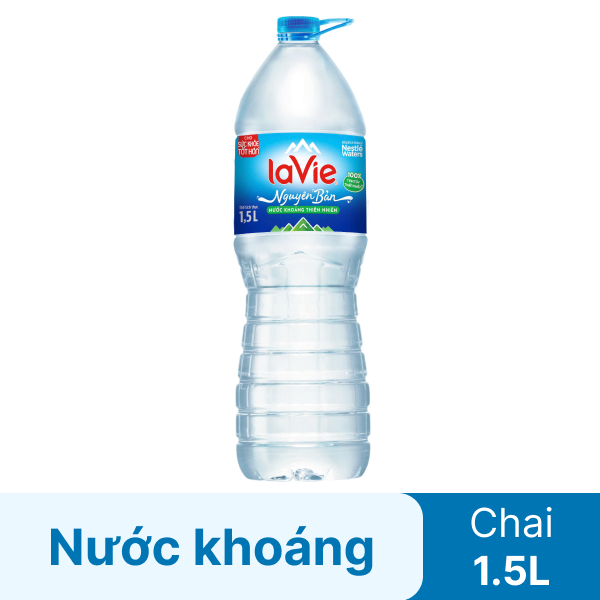 Nước khoáng La Vie 1.5 lít