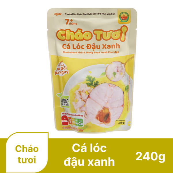 Cháo tươi cá lóc Cây Thị 240g