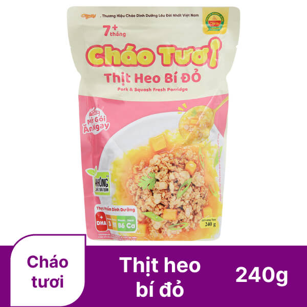 Cháo tươi thịt heo Cây Thị 240g
