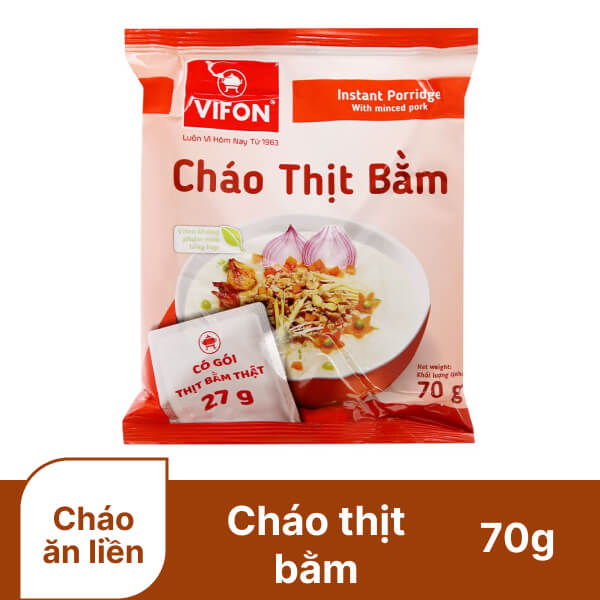 Cháo thịt bằm thật Vifon 70g