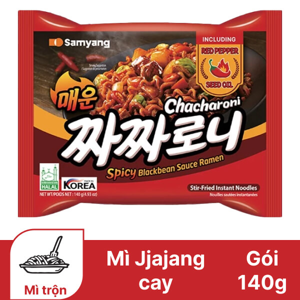 Mì Samyang Jjajang cay gói 140g