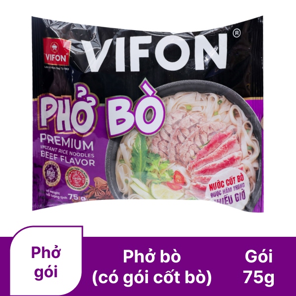 Phở Vifon vị bò 75g