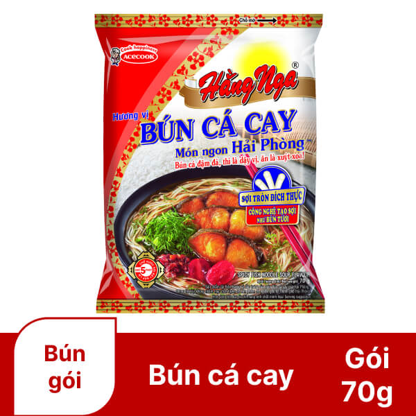 Bún cá cay Hằng Nga 70g
