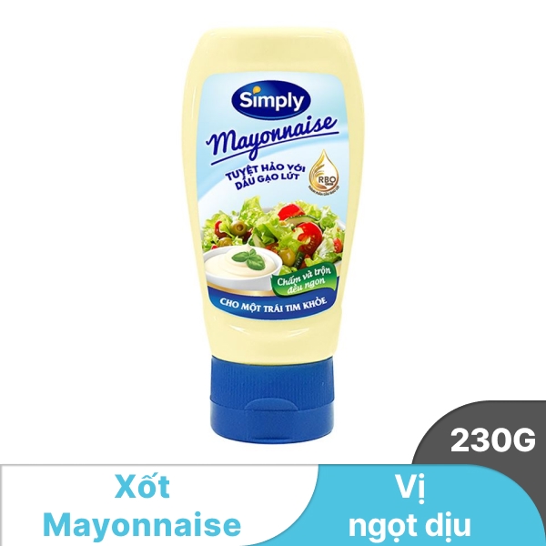 Xốt mayonnaise Simply 230g