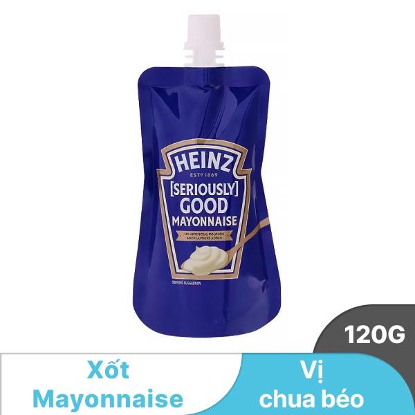 Xốt mayonnaise Heinz 120g