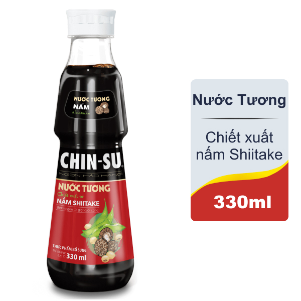 Nước tương Chinsu nấm Shiitake 330ml