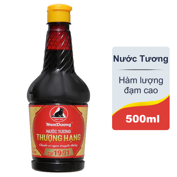 Nước tương thượng hạng Nam Dương 500ml