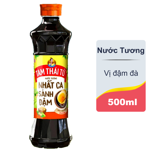 Nước tương Tam Thái Tử Nhất Ca sánh đậm 500ml