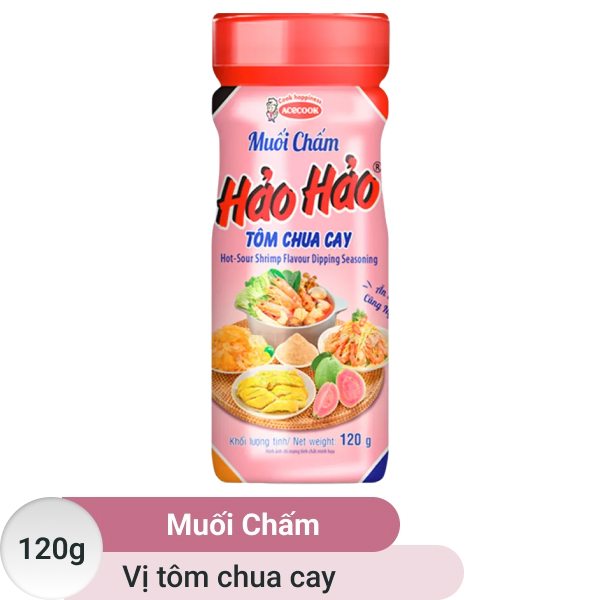 Muối chấm Hảo Hảo tôm chua cay 120g