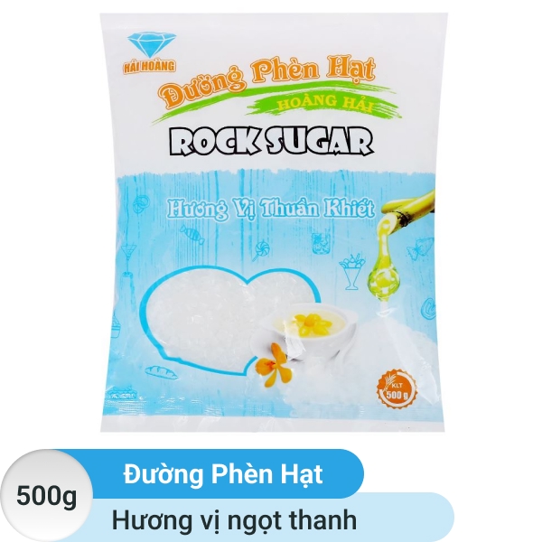 Đường phèn hạt Hoàng Hải gói 500g