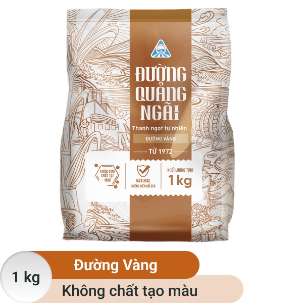 Đường vàng Quảng Ngãi 1kg