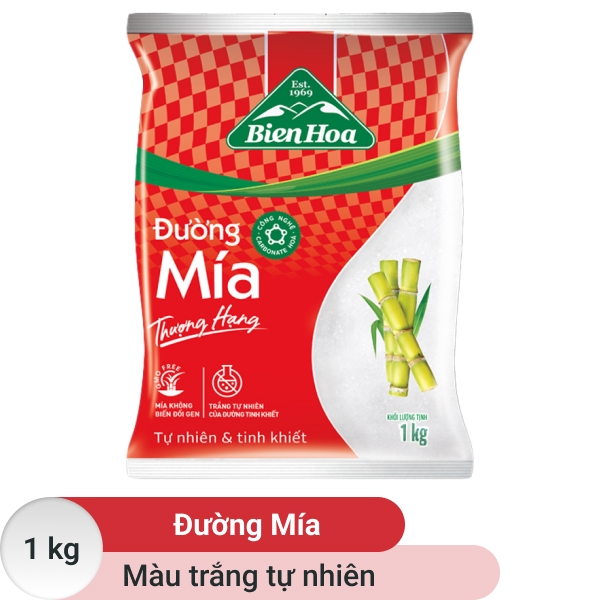 Đường mía trắng Biên Hòa gói 1kg