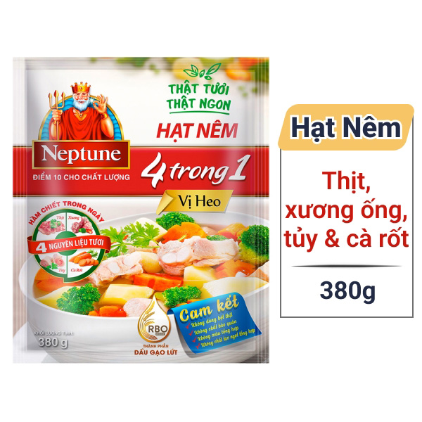 Hạt nêm vị heo Neptune 380g