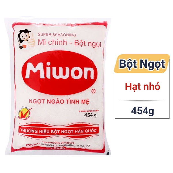 Bột ngọt hạt nhỏ Miwon 454g