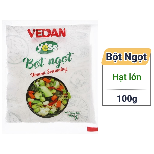 Bột ngọt hạt lớn Vedan Yess 100g