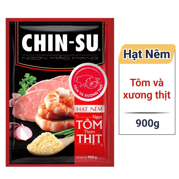 Hạt nêm Chinsu tôm thịt 900g