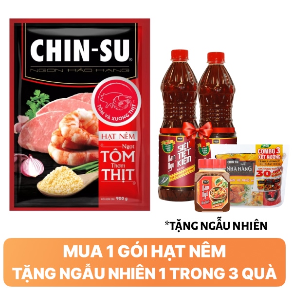 Hạt nêm Chinsu tôm thịt 900g