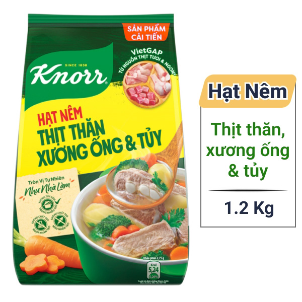 Hạt nêm thịt thăn Knorr 1.2kg