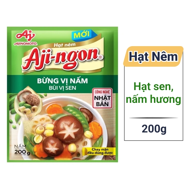 Hạt nêm nấm hương Aji-ngon 200g