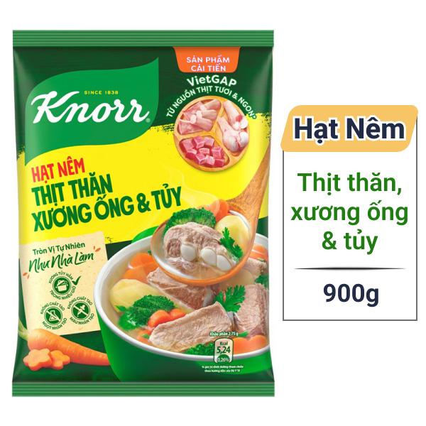 Hạt nêm thịt thăn Knorr 900g