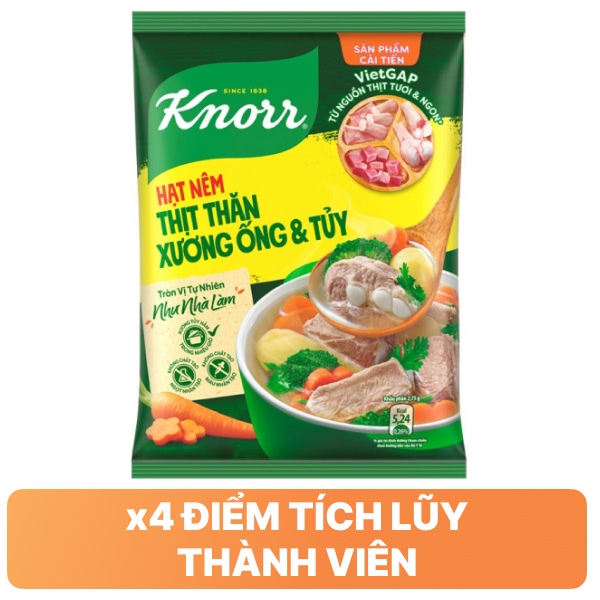 Hạt nêm thịt thăn Knorr 900g