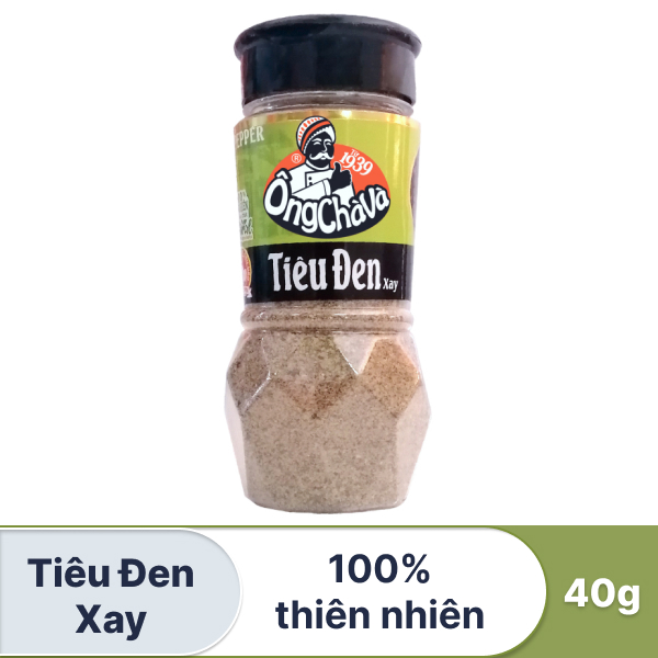 Tiêu đen xay Ông Chà Và 40g