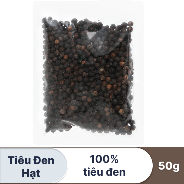 Tiêu đen hạt 50g