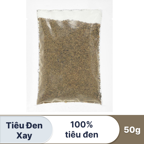 Tiêu đen xay 50g