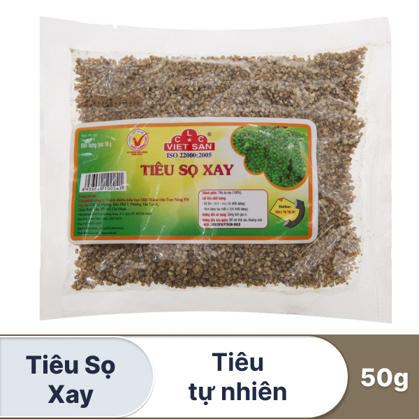 Tiêu sọ xay sẵn Việt San 50g giá tốt tại Bách hoá XANH
