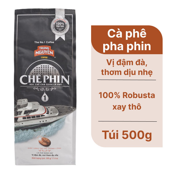 Cà phê Trung Nguyên chế phin 1 500g