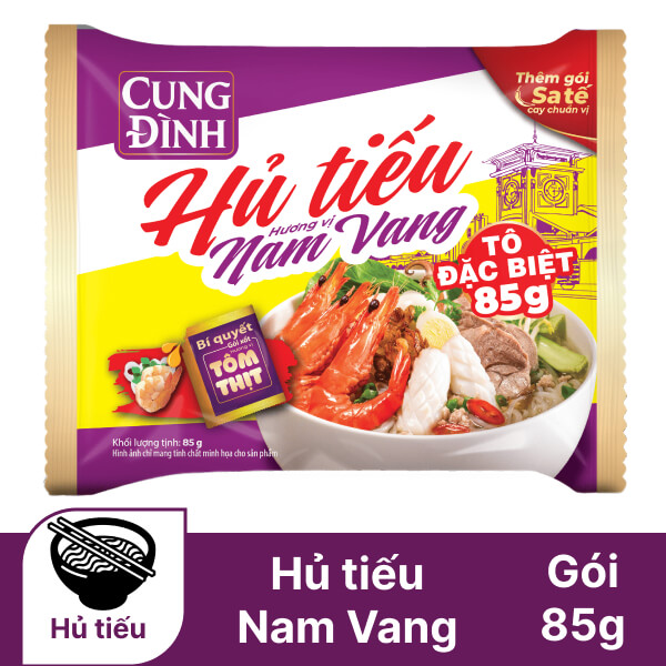 Hủ tiếu Nam Vang Cung Đình 85g
